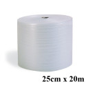 SAMOLEPILNA MEHURČASTA FOLIJA MEHURČKI 10mm TROSLOJNA 90g/m2 0,25mx20m