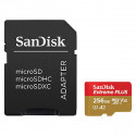 KARTICA SPOMINSKA SDXC SANDISK MICRO 256GB EXTREME PLUS A2, C10, UHS-I, U3, V30