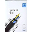 BLOK ŠPIRALNI ZGORAJ A5 ČRTNI 50 LISTNI 740149