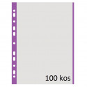 VLOŽEK A4 0,04mm DONAU VIJOLIČEN ROB 1774100P-L23 100/1