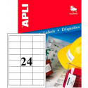 ETIKETE POLIESTER 64,6x33,8 APLI 01226 MAT BELA 20/1