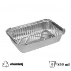 ALU POSODICA ZA ŽIVILA 850ml 211x135x47mm ABENA 131618 100 kos