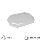 POKROV ZA PLADENJ 132552 360x260x65mm RPET ABENA 132553 PROZOREN 10 kos