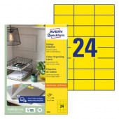 ETIKETE 70x37 AVERY ZWECKFORM 3451 RUMENE 100/1
