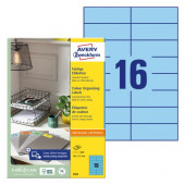 ETIKETE 105x37 AVERY ZWECKFORM 3453 MODRE 100/1