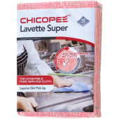 VEČNAMENSKE KUHINJSKE ČISTILNE KRPE 51x36cm CHICOPEE LAVETTE SUPER RDEČA 10/1