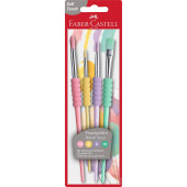 ŠOLSKI SET ČOPIČEV FABER CASSTELL PASTEL 4/1