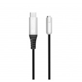 ADAPTER USB-C DO MINIJACK eSTUFF 651660B 0,3m