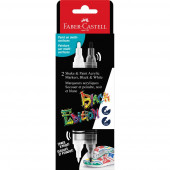 AKRILNI MARKER DVOJNA KONICA FABER CASTELL ACRLY SET 2/1