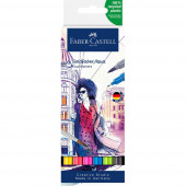 AKVARELNI MARKER FABER CASTELL DUO AQUA SET 6/1