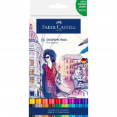 AKVARELNI MARKER FABER CASTELL DUO AQUA SET 18/1