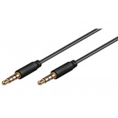 AVDIO AUX KABEL MINI JACK MICROCONNECT 3m