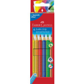FABER CASTELL BARVICE COLOUR GRIP JUMBO 1/6