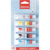 TEMPERA BARVICE OPTIMA SET 5 BARV