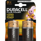 BATERIJE D DURACELL PLUS LR20 K2 2 KOS