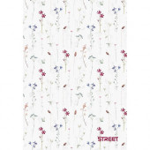 ŠOLSKA BELEŽKA A6 40L 80g ČRTNA STREET FLOWERS