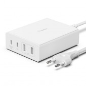 USB POLNILEC 2xUSB-A 2xUSB-C BELKIN 108W GaN
