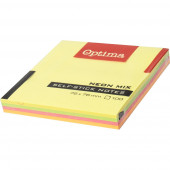 BLOK SAMOLEPILNI 76x76 OPTIMA NEON MIX 1/100