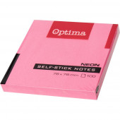 SAMOLEPILNI BLOKEC 75x75 NEON ROZA 1/100