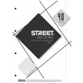 VLOŽNI LISTI A4  BREZČRTNI STREET 40/1