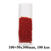 PAKIRNE VREČKE Z BOČNIM UTOROM PP-CELOFAN 100+50X300mm (300g) PP-BU2 100 kos