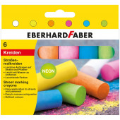 CESTNA KREDA OKROGLA DEBELA EBERHARD FABER NEON BARVE 6/1