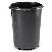 VELIK OKROGEL KOŠ ZA SMETI DURABLE DURABIN 40L ČRN