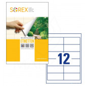 ETIKETE SOREX 99,1x46,6 100/1