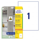 ETIKETE 210x297mm AVERY ZWECKFORM L7877-20