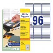 ETIKETE ODLEPLJIVE 63,5x8,5mm AVERY ZWECKFORM L6022REV-25
