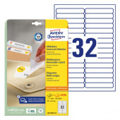 ETIKETE ODLEPLJIVE 96x16,9mm AVERY ZWECKFORM L6031REV-25