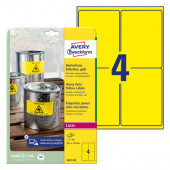 ETIKETE POLIESTER 99,1x139mm AVERY ZWECKFORM L6127-20 RUMENA 