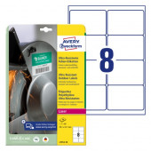 ETIKETE POLIETILEN 99,1x67,7mm AVERY ZWECKFORM L7914-10 MAT BELA 
