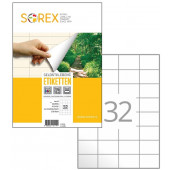 ETIKETE SOREX 47,5x35 100/1