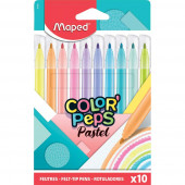 FLOMASTRI MAPED COLOR'PEPS PASTEL 1/10