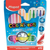 FLOMASTRI MAPED COLOR'PEPS LONG LIFE 1/12