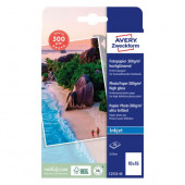 FOTO PAPIR INKJET 10x15cm 300g HIGH GLOSSY AVERY ZWECKFORM C2553-40
