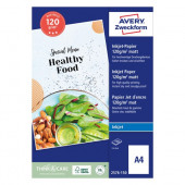 FOTO PAPIR INKJET A4 120g MAT AVERY ZWECKFORM 2576-150