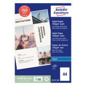 FOTO PAPIR INKJET A4 150g MAT AVERY ZWECKFORM 2579-100