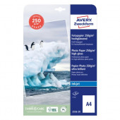 FOTO PAPIR INKJET A4 250g HIGH GLOSSY AVERY ZWECKFORM 2556-20