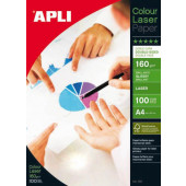FOTO PAPIR LASER APLI A4 160g SVETLEČ 100/1