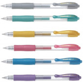 GEL ROLER PILOT BL-G2-7-M METALLIC 0,7mm KOVINSKE BARVE