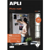 MAT INK JET FOTO PAPIR APLI A4 120g 100/1
