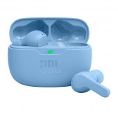 BREZŽIČNE UŠESNE BLUETOOTH SLUŠALKE JBL VIBE BEAM MODRE