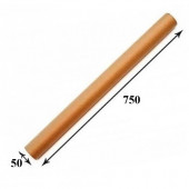 TULEC KARTONSKI S POKROVČKI B1 750x50mm NATUR