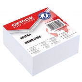 LEPLJENA PAPIRNA KOCKA OFFICE PRODUCTS 85x85x40mm BELA