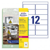 ETIKETE POLIESTER 99,1x42,3 AVERY ZWECKFORM L4776-20 MAT BELA 20/1