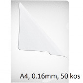 L MAPA ZA DOKUMENTE A4 0,16mm OPTIMA GLADKA PP 50/1