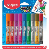 LEPILO TEKOČE Z BLEŠČICAMI MAPED GLITTER 9x10,5ml