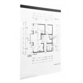 LETVICA SAMOLEPILNA MAGNETNA DURABLE DURAFIX 4707 297mm 5 kos ČRNA